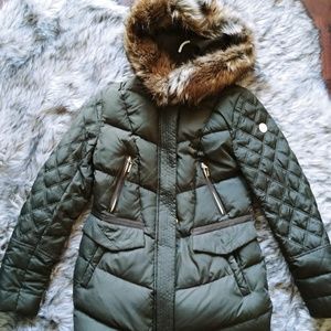 Kenise Dark Green coat